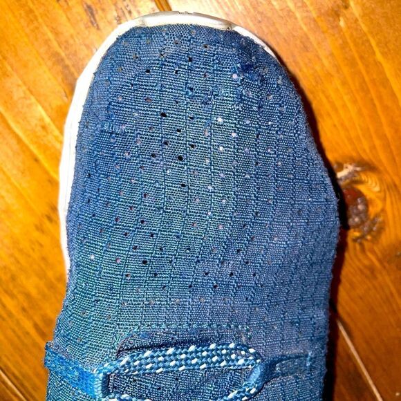 NOBULL Navy Blue Ripstop Runners Low Ankle Sneakers Women's Size 6.5 - Picture 8 of 9